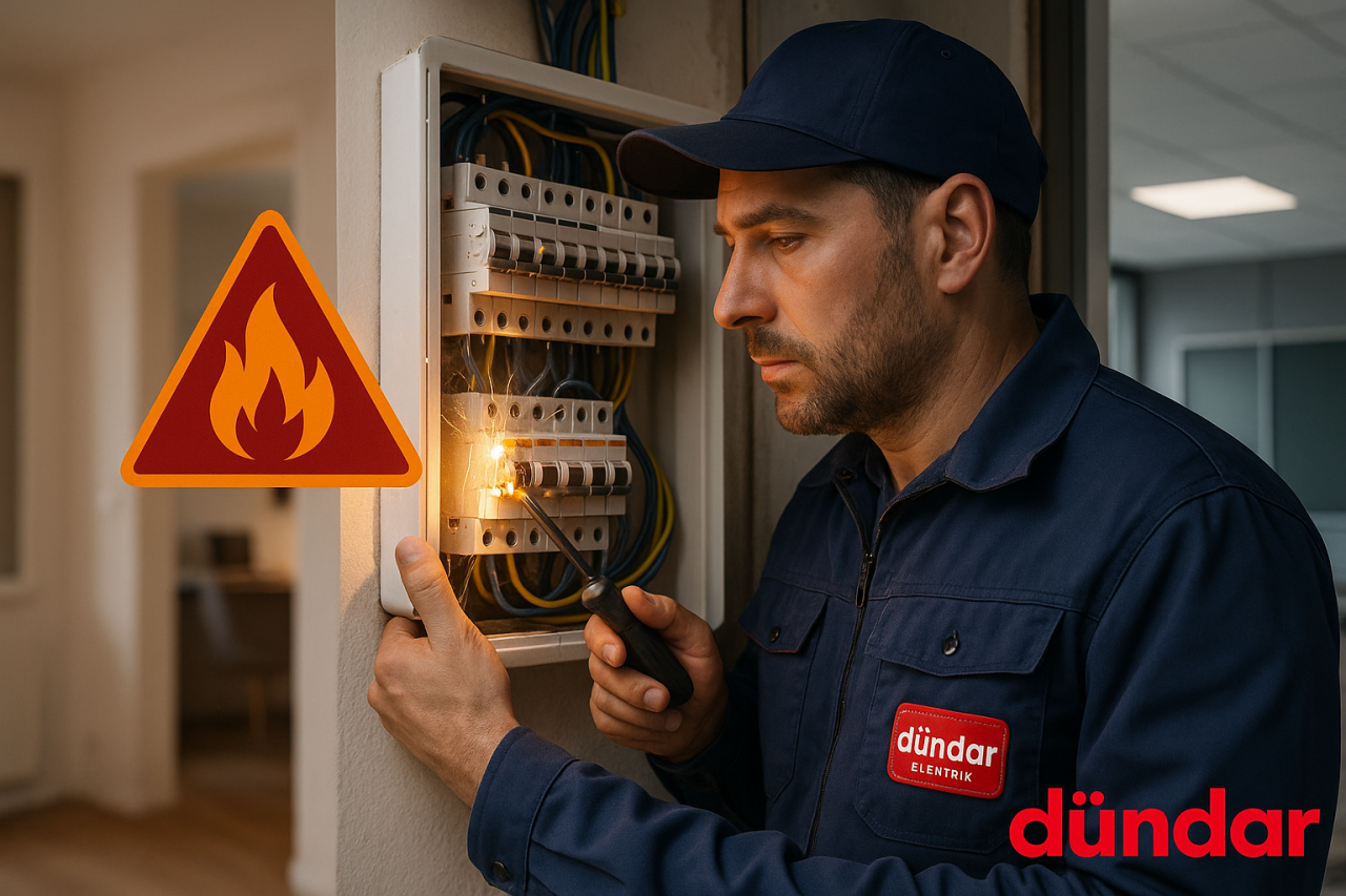 Elektrik Tesisatında Yangın Riskleri ve Alınması Gereken Önlemler 