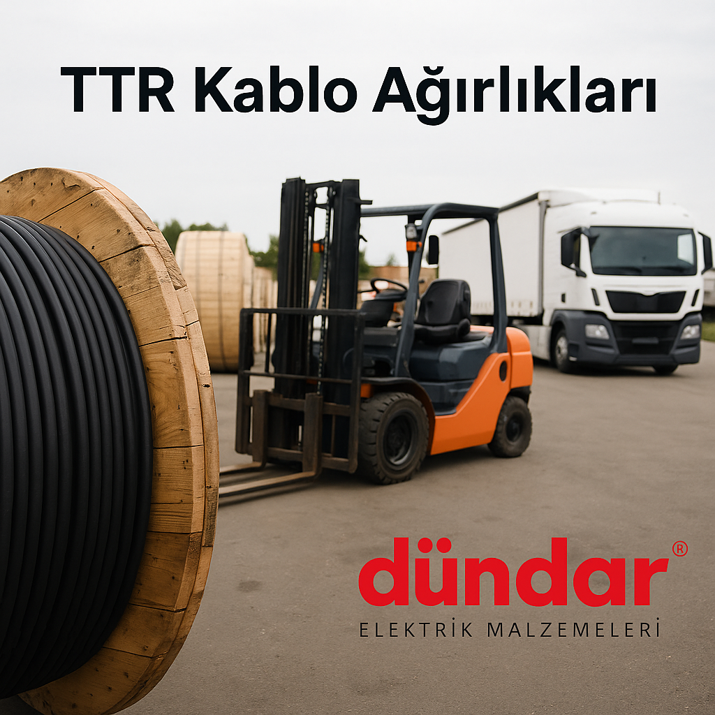 TTR Kablo - H05VV- F Kodlu Kablo Ağırlık Tablosu