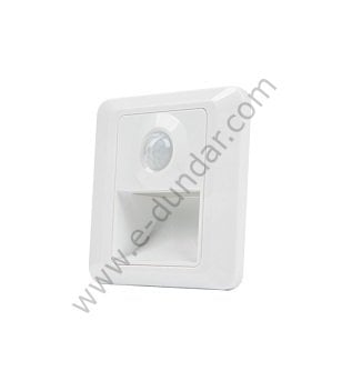 Cata 1 Watt Sensörlü Fotoselli Koridor Armatürü CT 5170