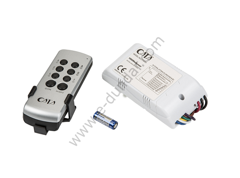 Cata 6'lı RF Aydınlatma Kumandası CT 9151