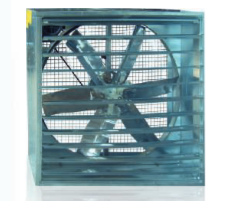 Dündar KF 80 80X80 Aspiratör Otomatik Panjurlu Kümes ve Fabrika Aspiratörü (80cm 12000m3)
