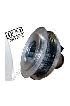 Dündar RF 31.2 Baca ve Çatı Fanı Yatay Atış - Hız kademe anahtarı dahil