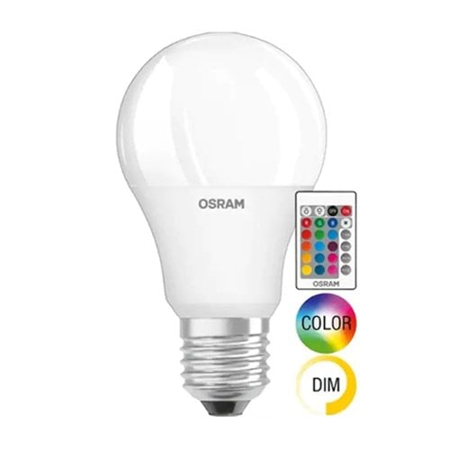 Osram 9 Watt E27 Duy RGB Uzaktan Kumandalı Ampul