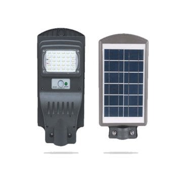 Helios 30 Watt Fotoselli Sensörlü Solar Led Sokak Aydınlatma Beyaz Işık 6500 Kelvin 3000 Lümen HELI-HS3800