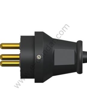 Nead 3X25 Kauçuk Düz Fiş 4005