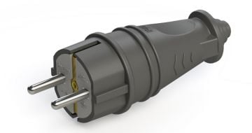 Nead 1x16 Kauçuk Düz Fiş Monofaze 4001