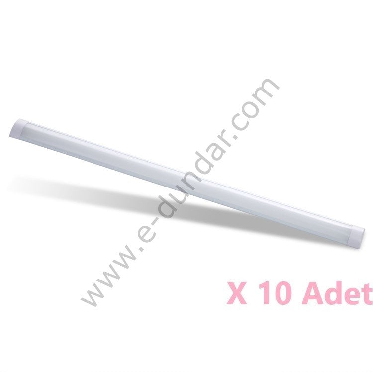 Noas Led Bant Armatür 40 Watt Gün Işığı 3200 Kelvin 120 Cm - 10 Adet Toptan Paket