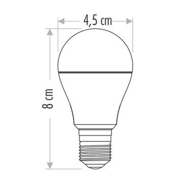 Cata 3 Watt E27 Duy Beyaz Işık 6500 Kelvin Led Ampul