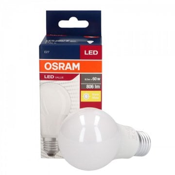 Osram 8,5 Watt E27 Duy Günışığı 2700 Kelvin Led Ampul