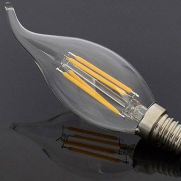 Cata 4 Watt E14 Duy Günışığı 3200 Kelvin Edison Led Kıvrık Buji Filament Ampul