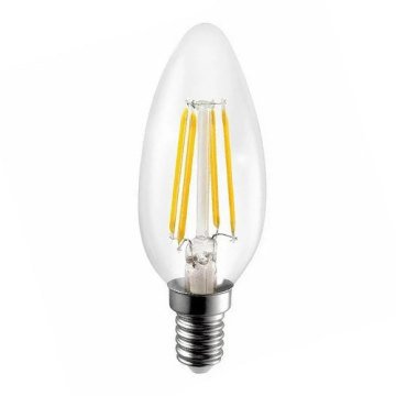 Cata 4 Watt E14 Duy Günışığı 3200 Kelvin Edison Led Düz Buji Filament Ampul