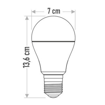 Cata 14 Watt E27 Duy Beyaz Işık 6500 Kelvin Led Ampul
