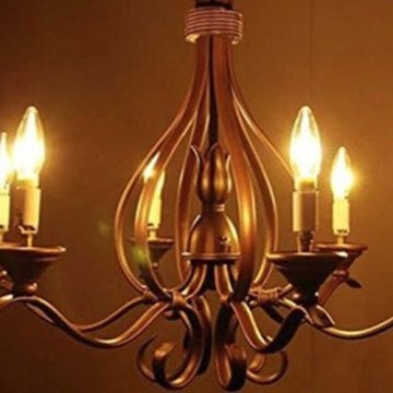 Cata 4 Watt E14 Duy Amber Işık 2500 Kelvin Rustik Led Dekoratif Buji Ampul