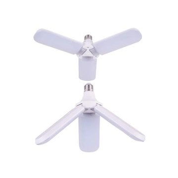 Helios 42 Watt E27 Duy Beyaz Işık 6500 Kelvin 3 Kollu Pervane LED Ampul