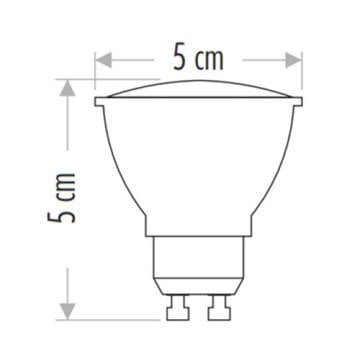Noas 7 Watt Çanak MR16 G5.3 Duy Beyaz Işık 6500 Kelvin Spot Led Ampul
