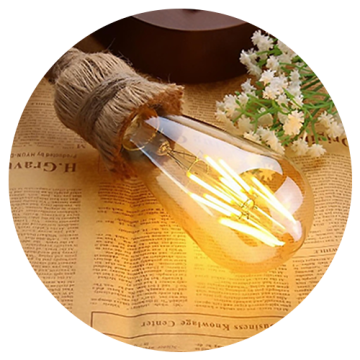 Cata 6 Watt E27 Duy Rustik Amber 2500 Kelvin Led Ampul