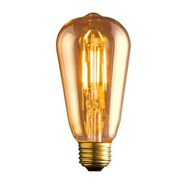 Cata 6 Watt E27 Duy Rustik Amber 2500 Kelvin Led Ampul