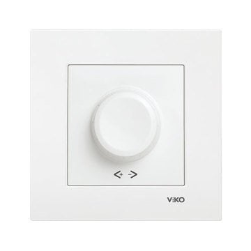 Viko Karre Beyaz Rotatif Dimmer RL 600W