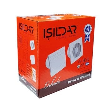 Işıldar 100 mm Wc-Banyo Fanı Sessiz 100 m³