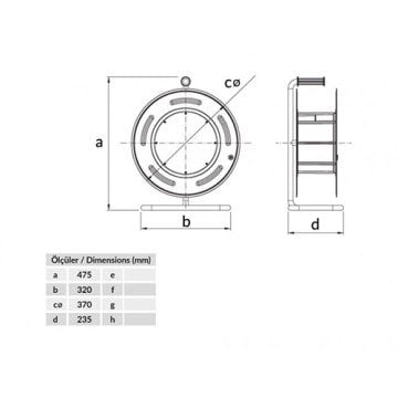 Bemis Makara 1x16A 2 Priz 3x25A 1 Priz 5x2,5mm 40 Metre Kapasite Alüminyum Gövde
