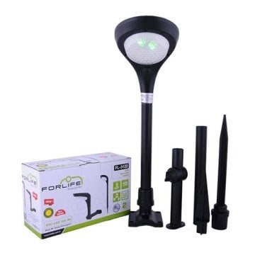 Forlife Solar 5W 3 Renk Işık Cobra Çim ve Duvar Armatürü FL 3122