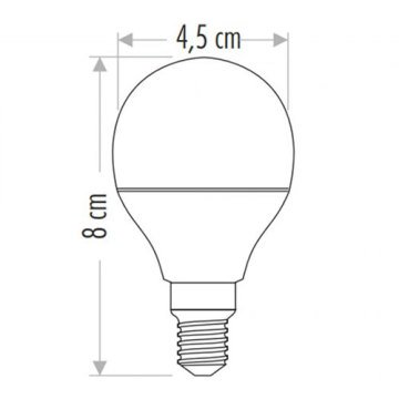 Cata 3 Watt E14 Duy Beyaz Işık 6500 Kelvin Led Ampul