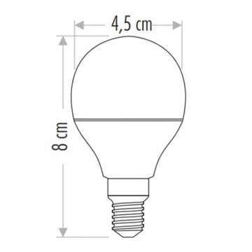 Cata 3 Watt E14 Duy Günışığı 3200 Kelvin Led Ampul