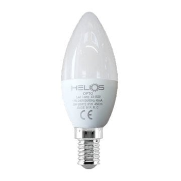 Helios 5 Watt E14 Duy Beyaz Işık 6500 Kelvin Buji Led Ampul