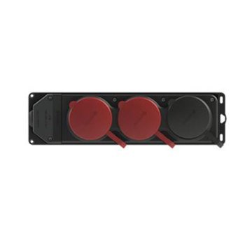 Nead 3X25A 2 Adet + 1X16A 1 Adet Kauçuk Grup Priz