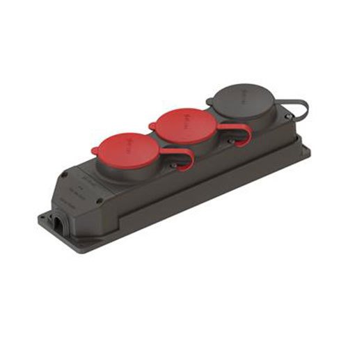 Nead 3X25A 2 Adet + 1X16A 1 Adet Kauçuk Grup Priz