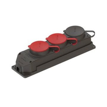 Nead 3X25A 2 Adet + 1X16A 1 Adet Kauçuk Grup Priz