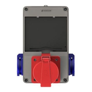Nead 3X25A 1 Adet Ön + 1X16A 2 Adet Yan Kombinasyon Priz
