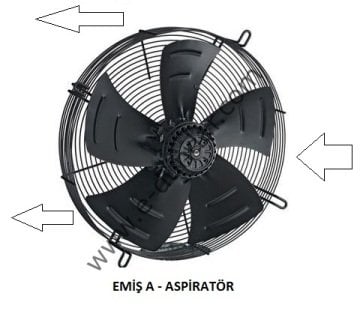 Dündar FM 50 A Emiş Soğutma Fanı 220 Volt.