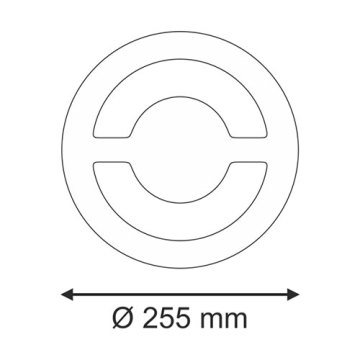 Helios 22 Watt E27 Duy Beyaz Işık 6500 Kelvin T9 Led Simit Ampul