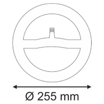 Helios 22 Watt E27 Duy Beyaz+Mavi Işık 6500 Kelvin Simit Ampul