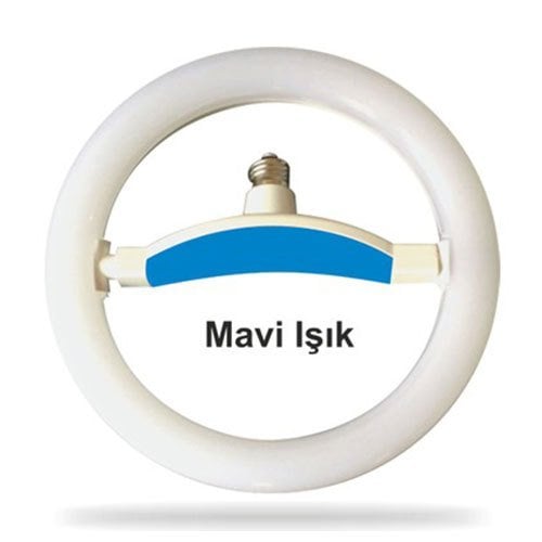 Helios 22 Watt E27 Duy Beyaz+Mavi Işık 6500 Kelvin Simit Ampul