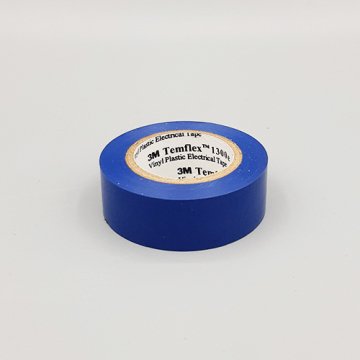 3M 19mm x 10mt. Pvc Elektrik Izole Bant Mavi Izolasyon Bandı