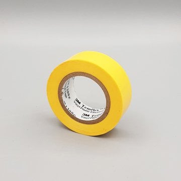 3M 19mm x 10mt. Pvc Elektrik Izole Bant Sarı Izolasyon Bandı