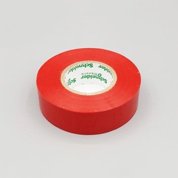 Schneider 19mm x 20mt. Pvc Elektrik Izole Bant Kırmızı Izolasyon Bandı