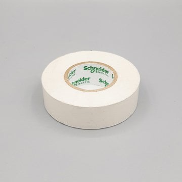 Schneider 19mm x 20mt. Pvc Elektrik Izole Bant Beyaz Izolasyon Bandı