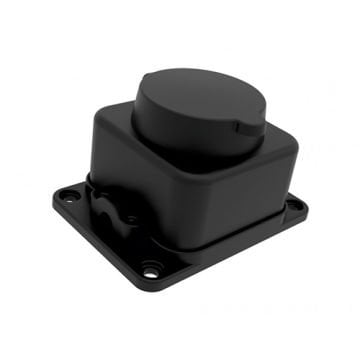 Bemis 1X16A Kauçuk Duvar Prizi (2P+E) 220V BK1-1402-3511