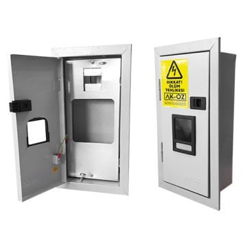 Ak-Öz Sıva Altı 1 Monofaze Sayaçlı Elektrik Panosu