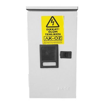 Ak-Öz Sıva Üstü 1 Monofaze Sayaçlı Elektrik Panosu