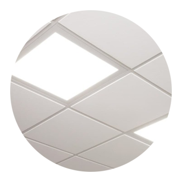 Noas 30x30 Sıva Altı Clip-In Kasa LED Panel 6400 Beyaz Işık YL15-2200