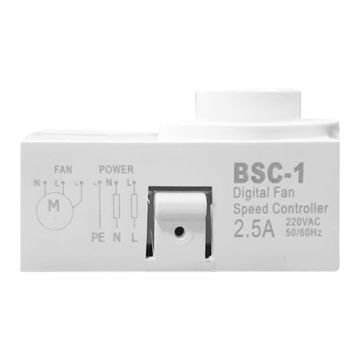 Bahçıvan Fan - Aspiratör Hız Kontrol Anahtarı 220V - 2A BVN-BSC1