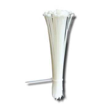 Çetsan 3,6x250 Beyaz Kablo Bağı - CB.03625