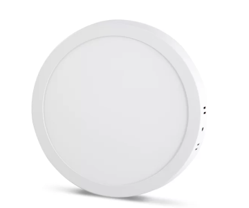 Noas 18 Watt Sıva Üstü Yuvarlak Led Panel Beyaz Işık 6500 Kelvin 1620 Lümen