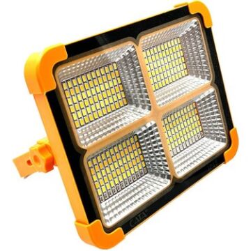 Noas 200 Watt Solar Şarjlı Projektör + Çakar Beyaz Işık 6400 Kelvin 16000 Lümen NOAS-YL71-0209-S