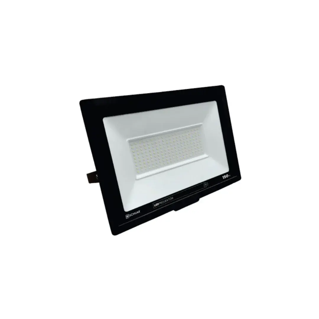 Schuar 150 Watt Led Projektör Eco Slım Beyaz Işık 6500 Kelvin 1280000 Lümen SC-1715