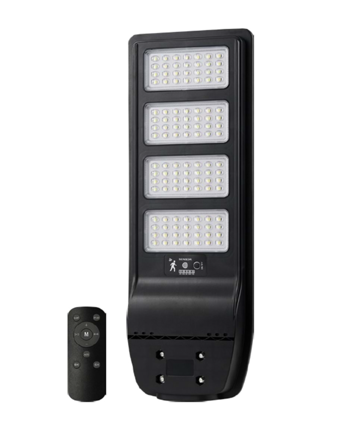 Schuar 400 Watt Solar Sokak Kumandali Armatür Beyaz Işık 6500 Kelvin 4400 Lümen SCHUARY-SC-1743-B